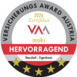 Versicherungs Award Austria 2026: muki Haushalts- und Eigenheimversicherung, Siegel: hervorragend